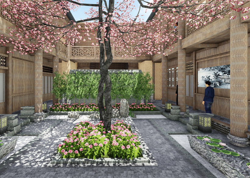一颗印四合院建筑实践